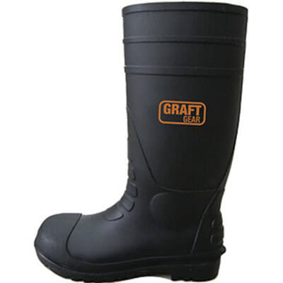 Safety Wellington Boots - Size 9
